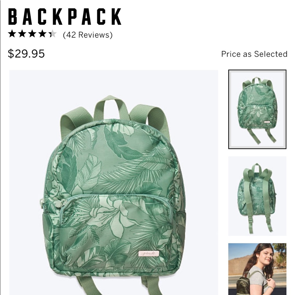 PINK Mini Backpack - Picture 5 of 5